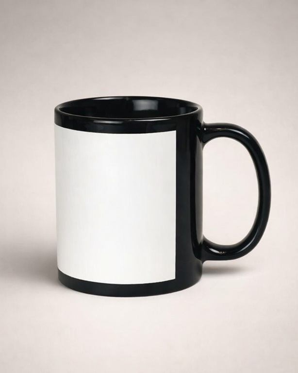 Taza con Recuadro Negro 1